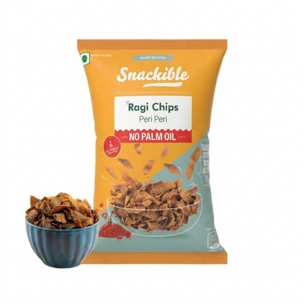 Snackible Peri Peri Ragi Chips – No Palm Oil